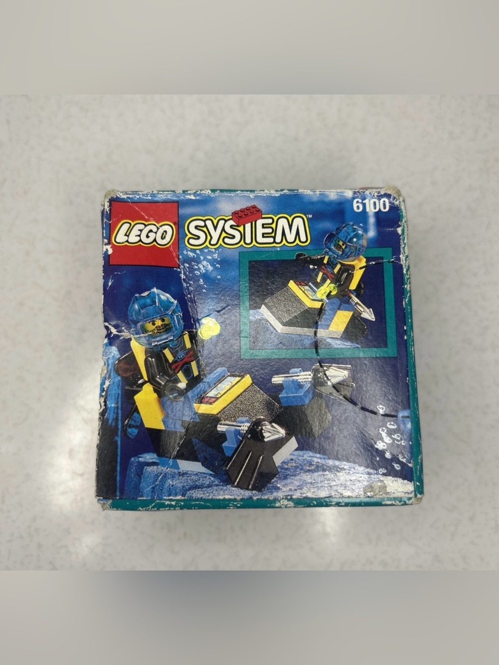 LEGO System Aquazone Aquasharks Set 6100 Aquashark Dart Submarine SEALED